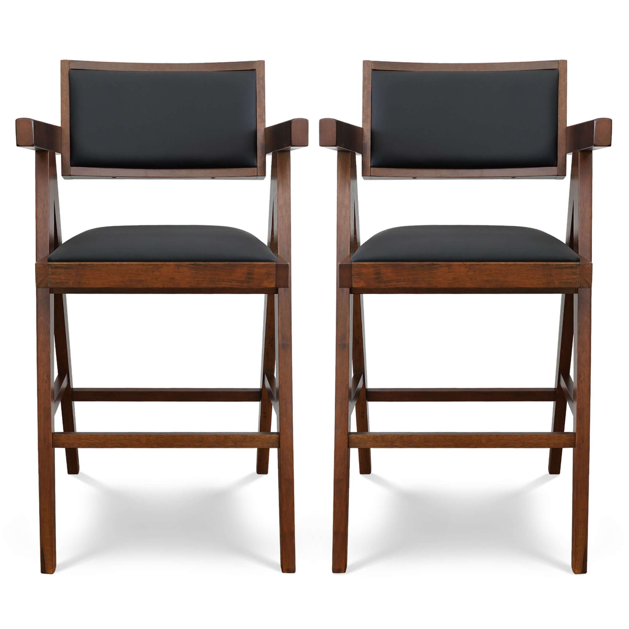 Athena - Counter Chair - Black / Brown