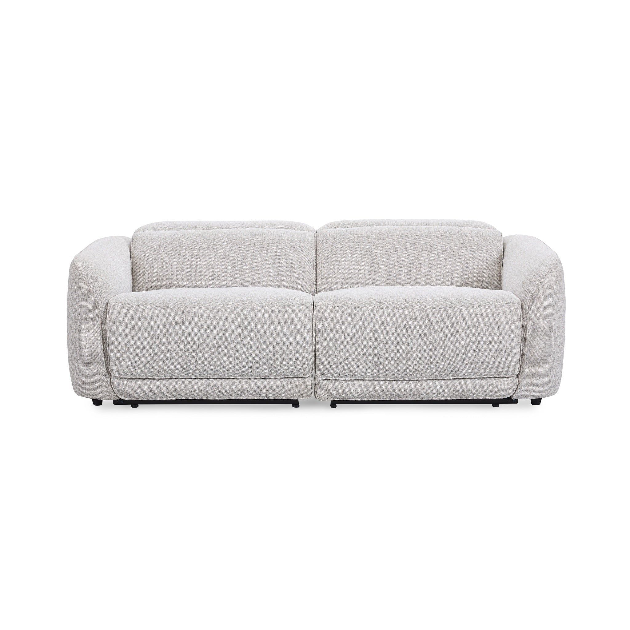 Ostend - Upholstered Power Recliner Sofa - Gray
