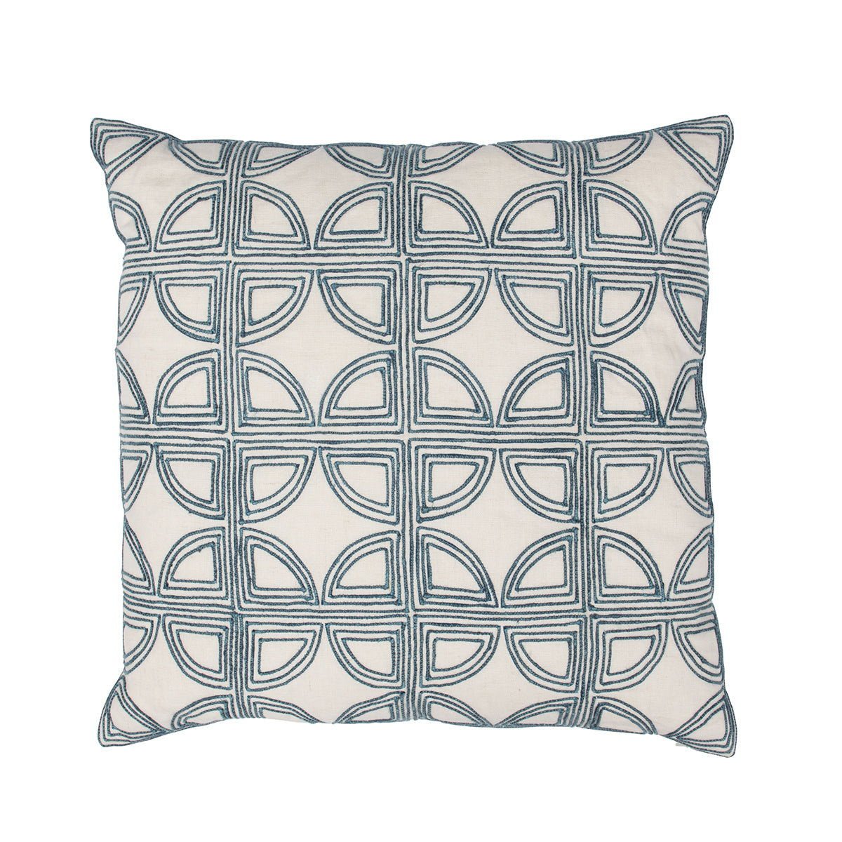 Elea - 22" x 22" Pillow - Select Living Furniture - Accent Pillows - Villa - V310036 - Navy - Elea - 22" x 22" Pillow -