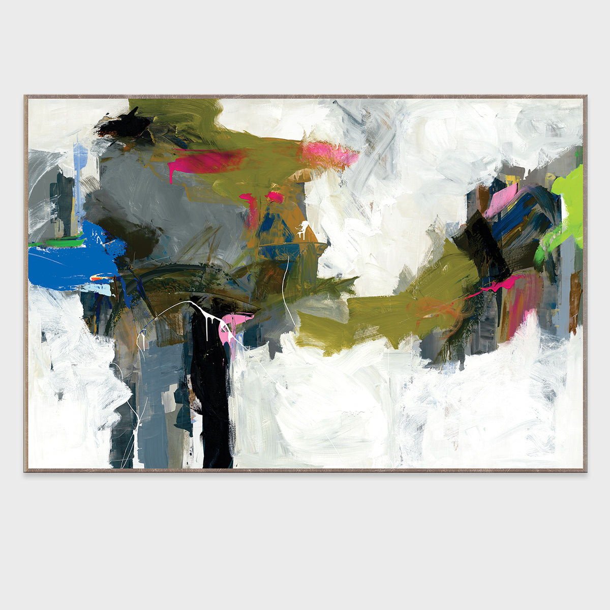 Elmer - Painting Art By Buddy Whitlock - Select Living Furniture - Canvas Art - Classic Home - 560076494030 - Blue -40"W x 2"D x 30"H - Elmer - Painting Art By Buddy Whitlock -