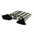 Endora - TC Throw - Black / Ivory - Select Living Furniture - Throws - Villa - V211081 - Endora - TC Throw - Black / Ivory -