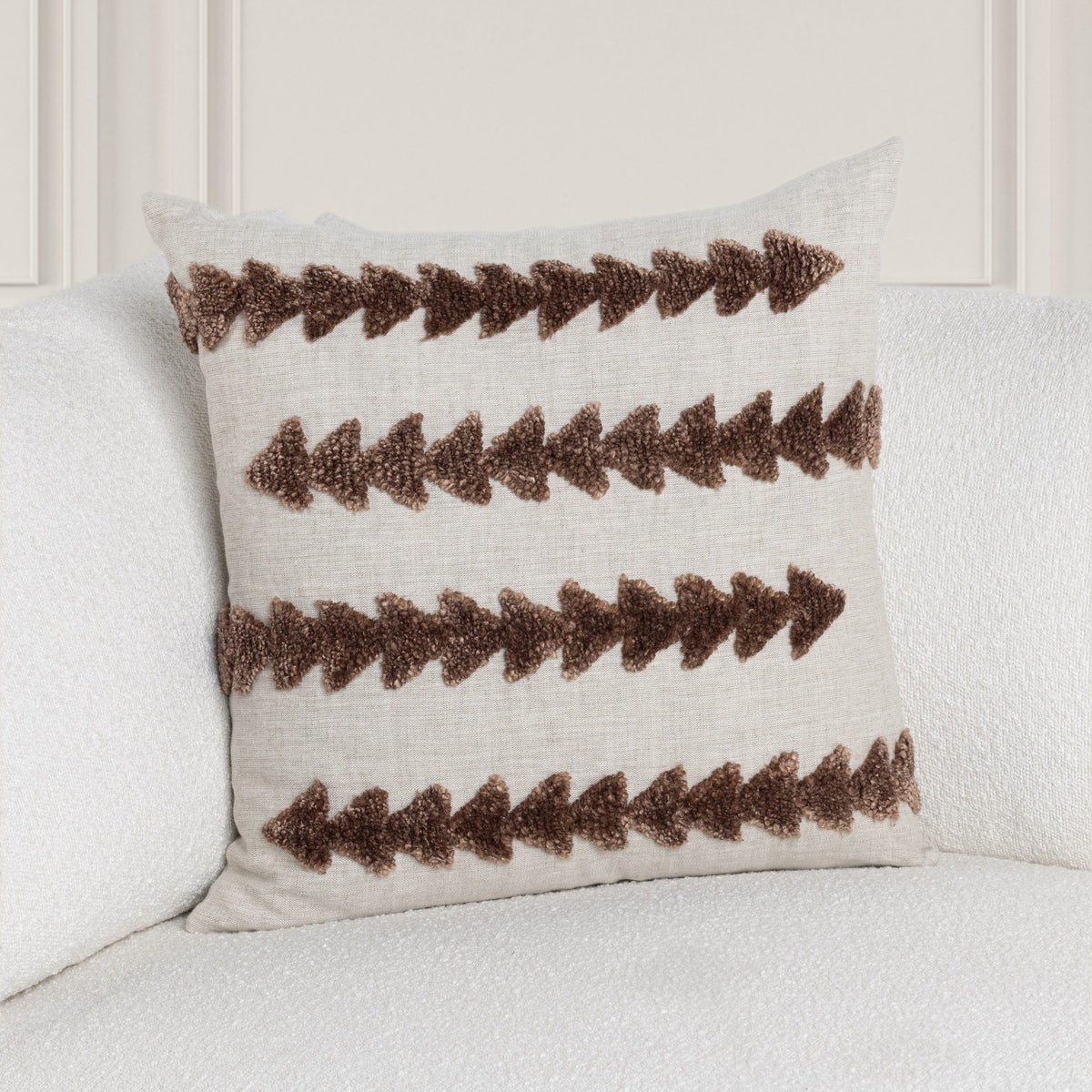Essay - 22" x 22"Pillow - Frothed Brown - Select Living Furniture - Accent Pillows - Villa - V320062 - Essay - 22" x 22"Pillow - Frothed Brown -