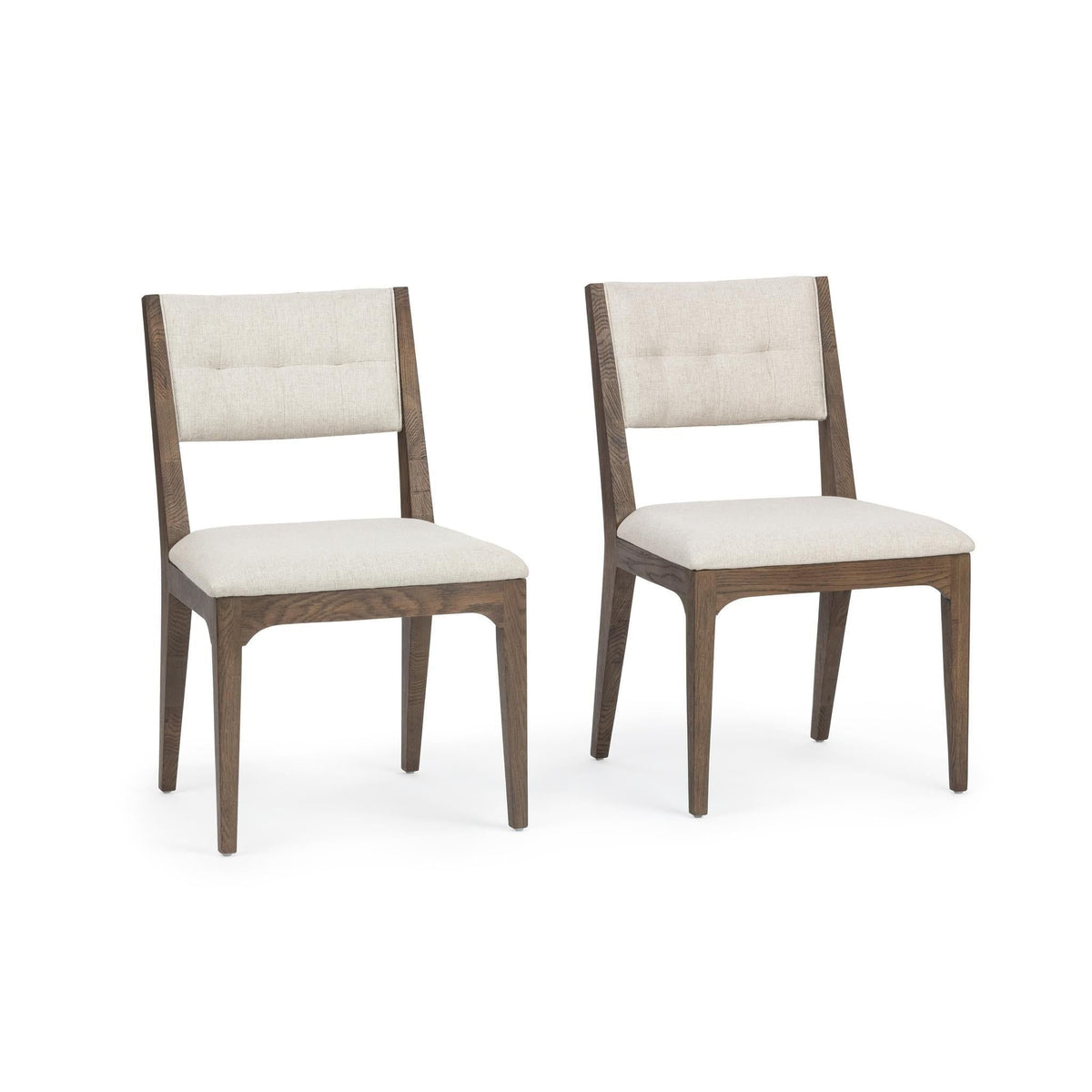 Estelle - Dining Chair (Set of 2) - Soft Cocoa - Select Living Furniture - Chair Sets - Classic Home - 53006627 - Estelle - Dining Chair (Set of 2) - Soft Cocoa -