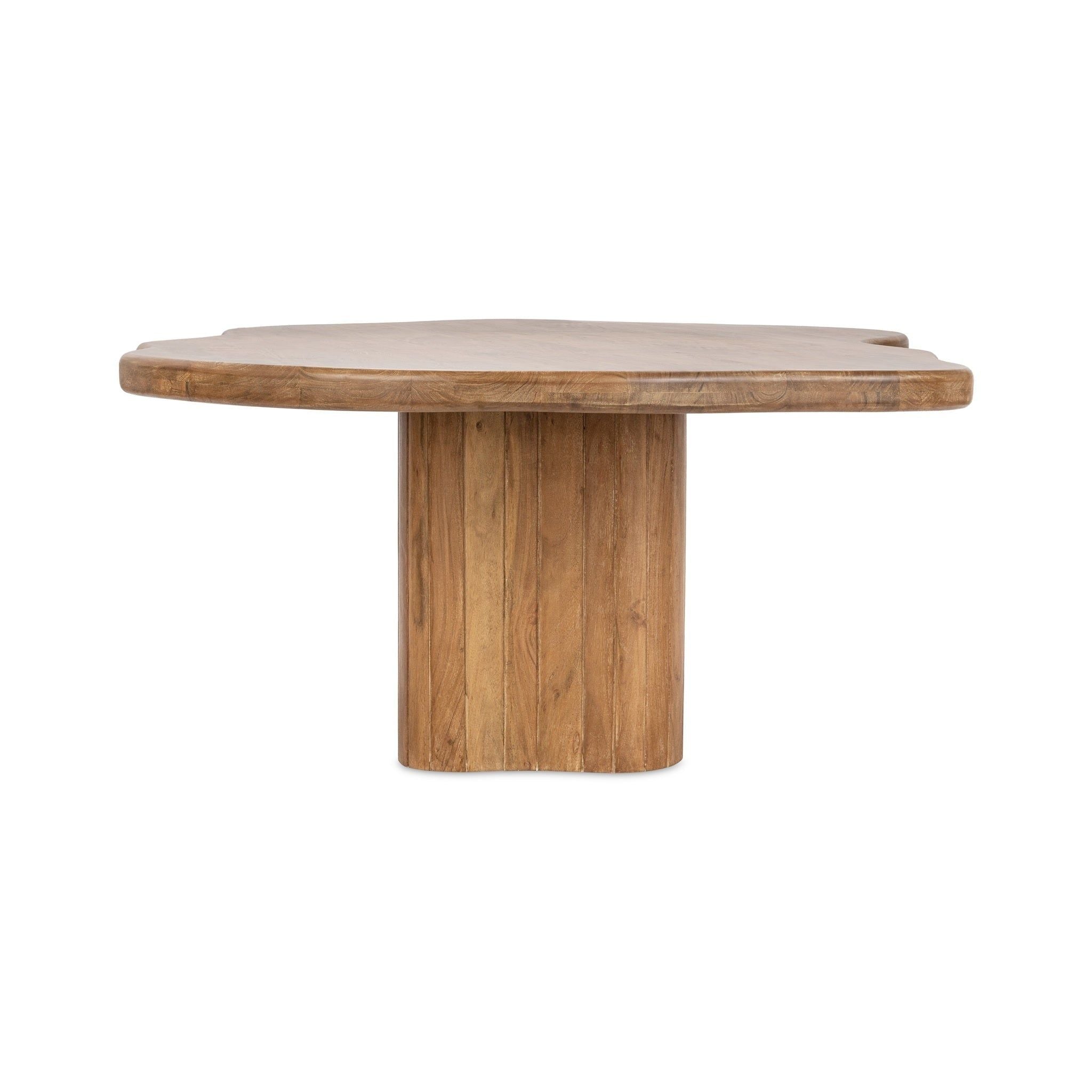 Alvaro - 65" Dining Table - Golden Wheat