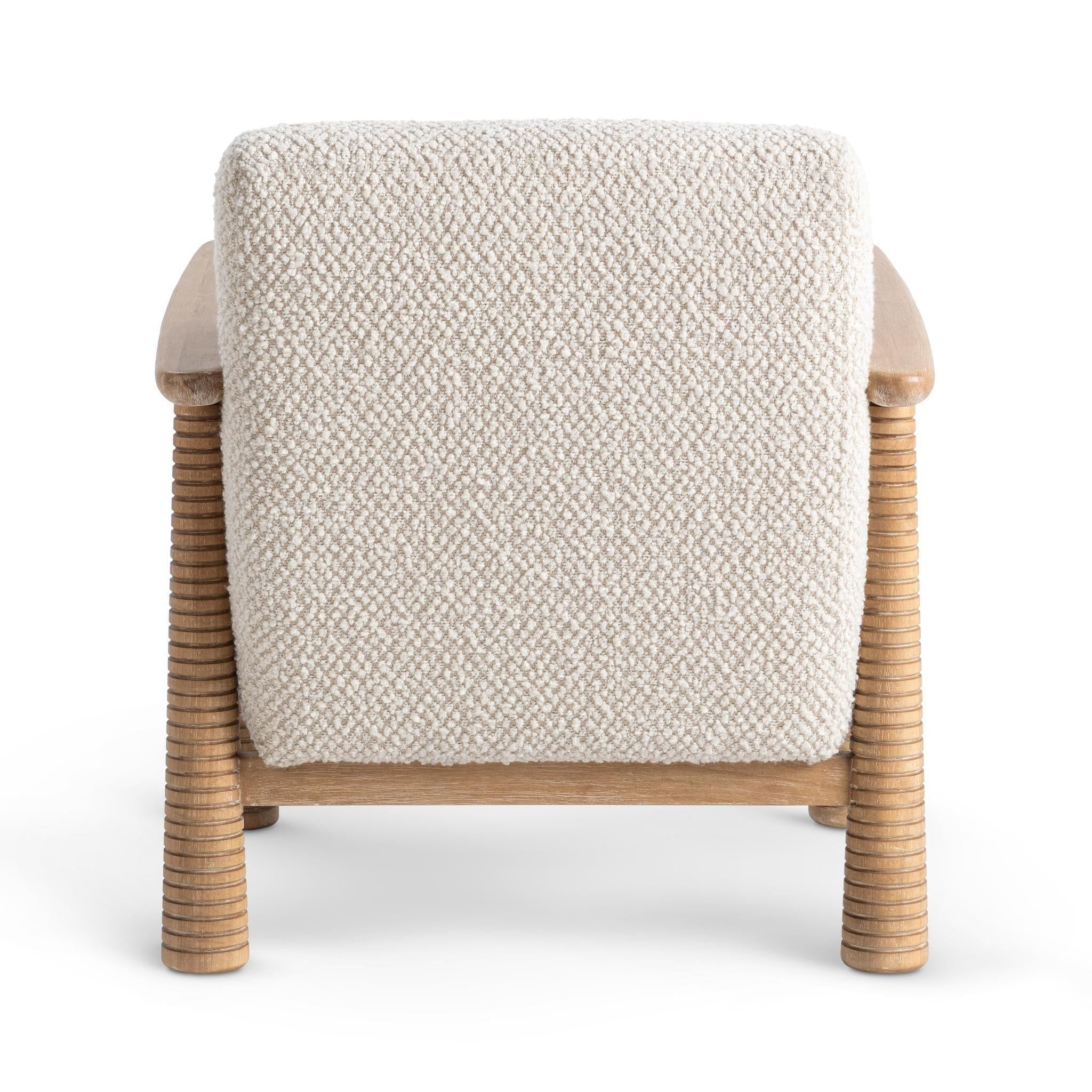 Caprice - Accent Chair - Light Beige / Natural