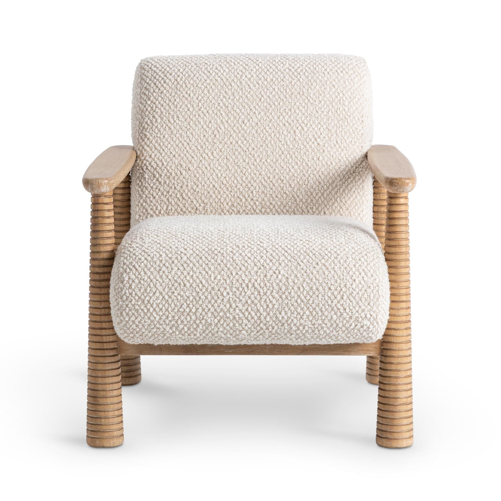 Caprice - Accent Chair - Light Beige / Natural