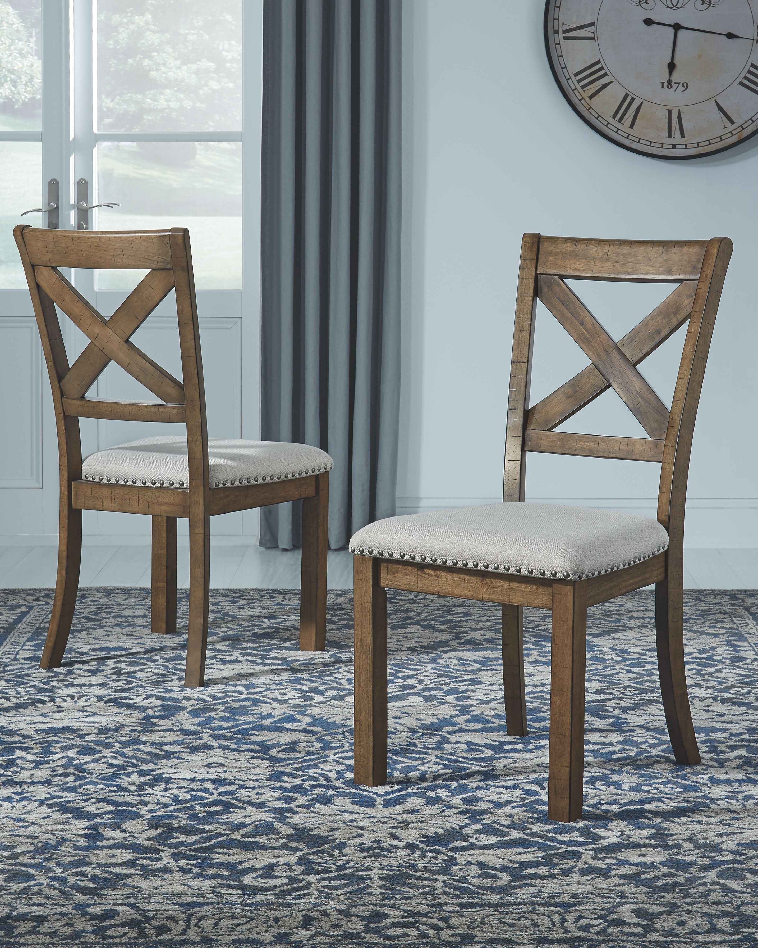 Moriville - Dining UPH Side Chair (Set of 2) - Beige