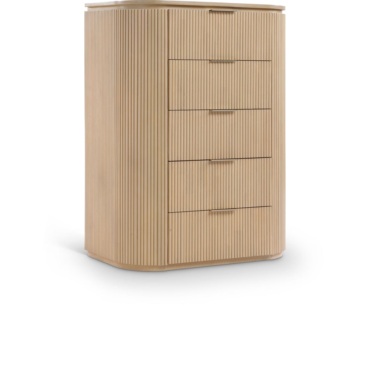 Astrid - Solid Wood And Oak Veneer Chest