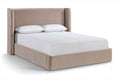 Kendall - Velvet Upholstered Bed - Taupe