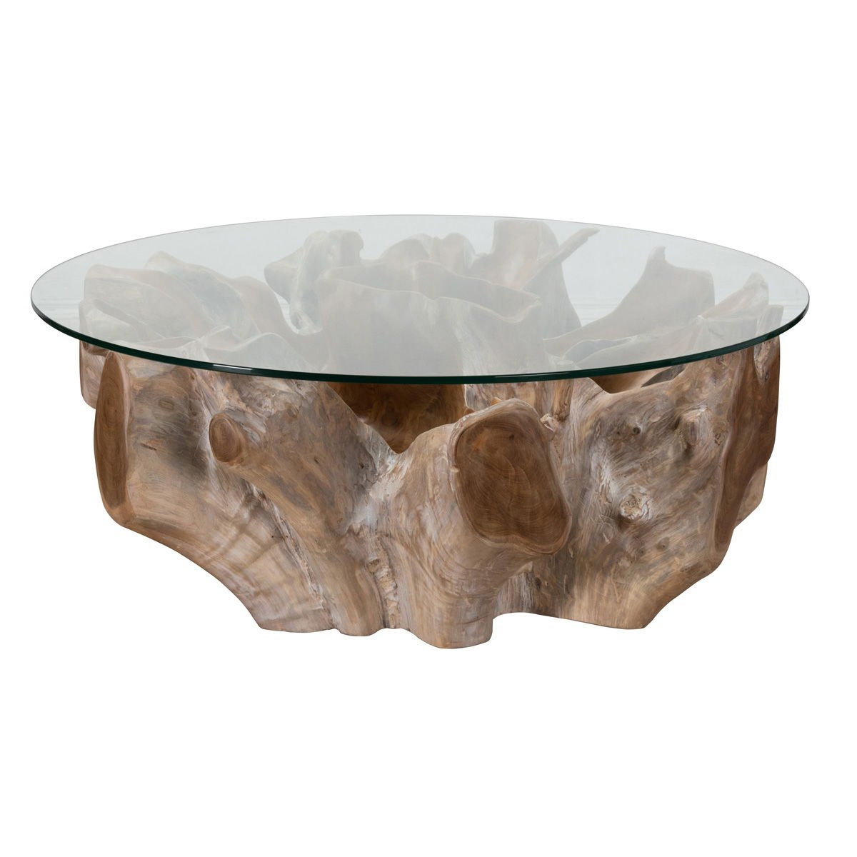 Hailey - Coffee Table - Natural White Wash - Select Living Furniture - Coffee Tables - Classic Home - 51000057 - Hailey - Coffee Table - Natural White Wash -