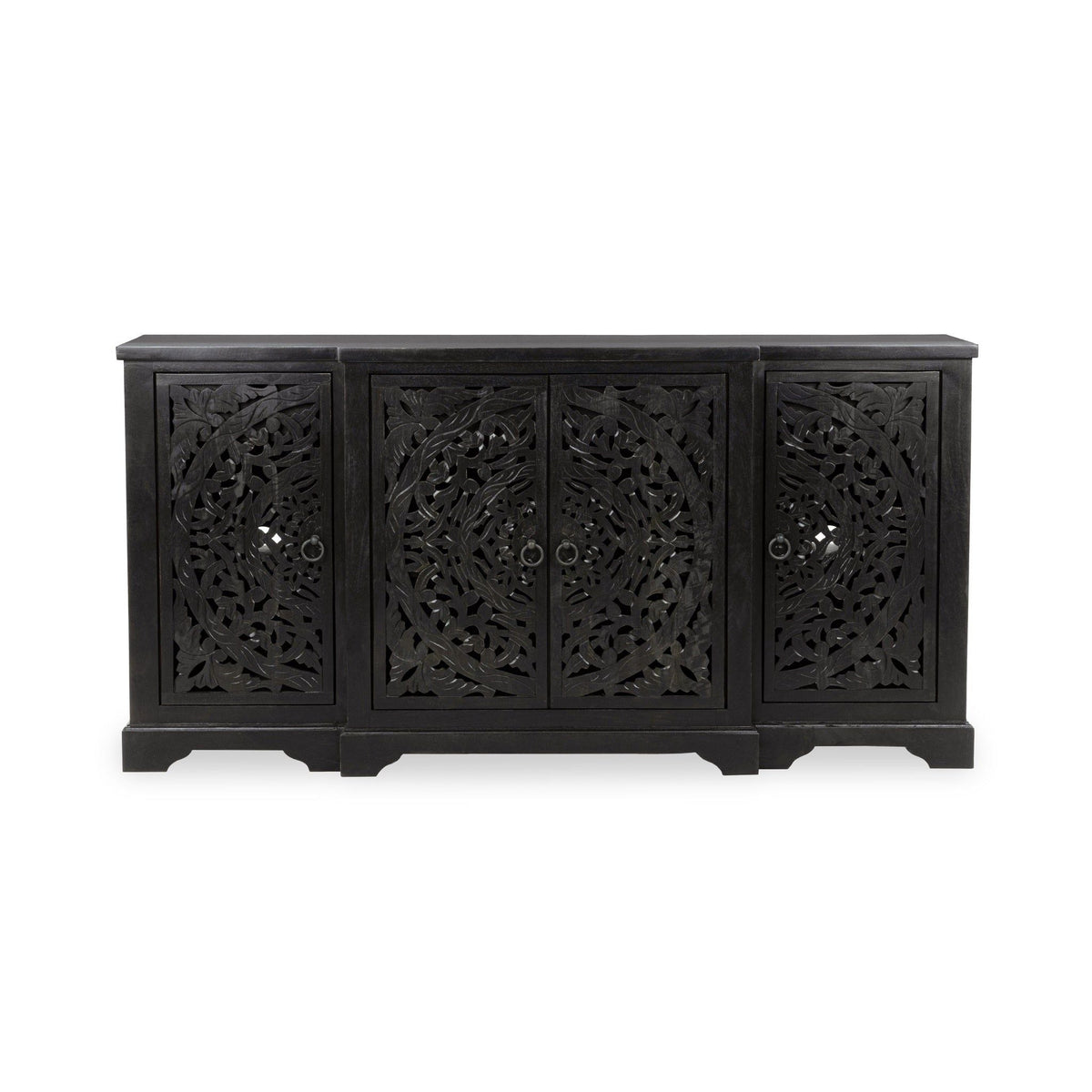 Harmony - Breakfront Sideboard - Select Living Furniture - Buffets - Classic Home - 52010821 - Black - Harmony - Breakfront Sideboard -