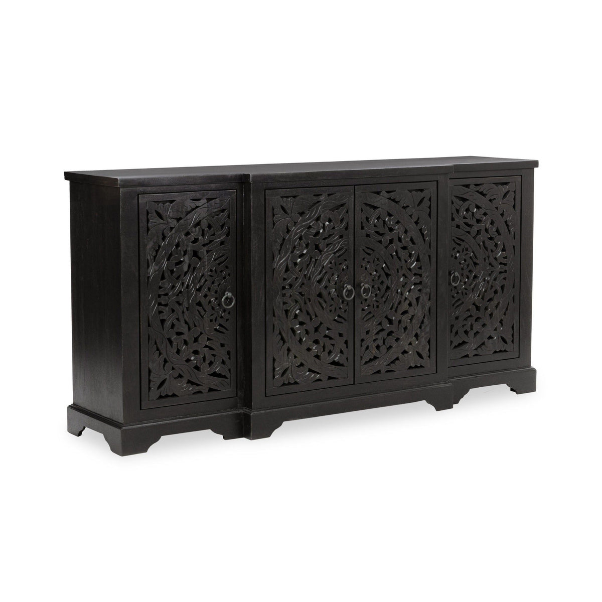 Harmony - Breakfront Sideboard - Select Living Furniture - Buffets - Classic Home - 52010821 - Black - Harmony - Breakfront Sideboard -