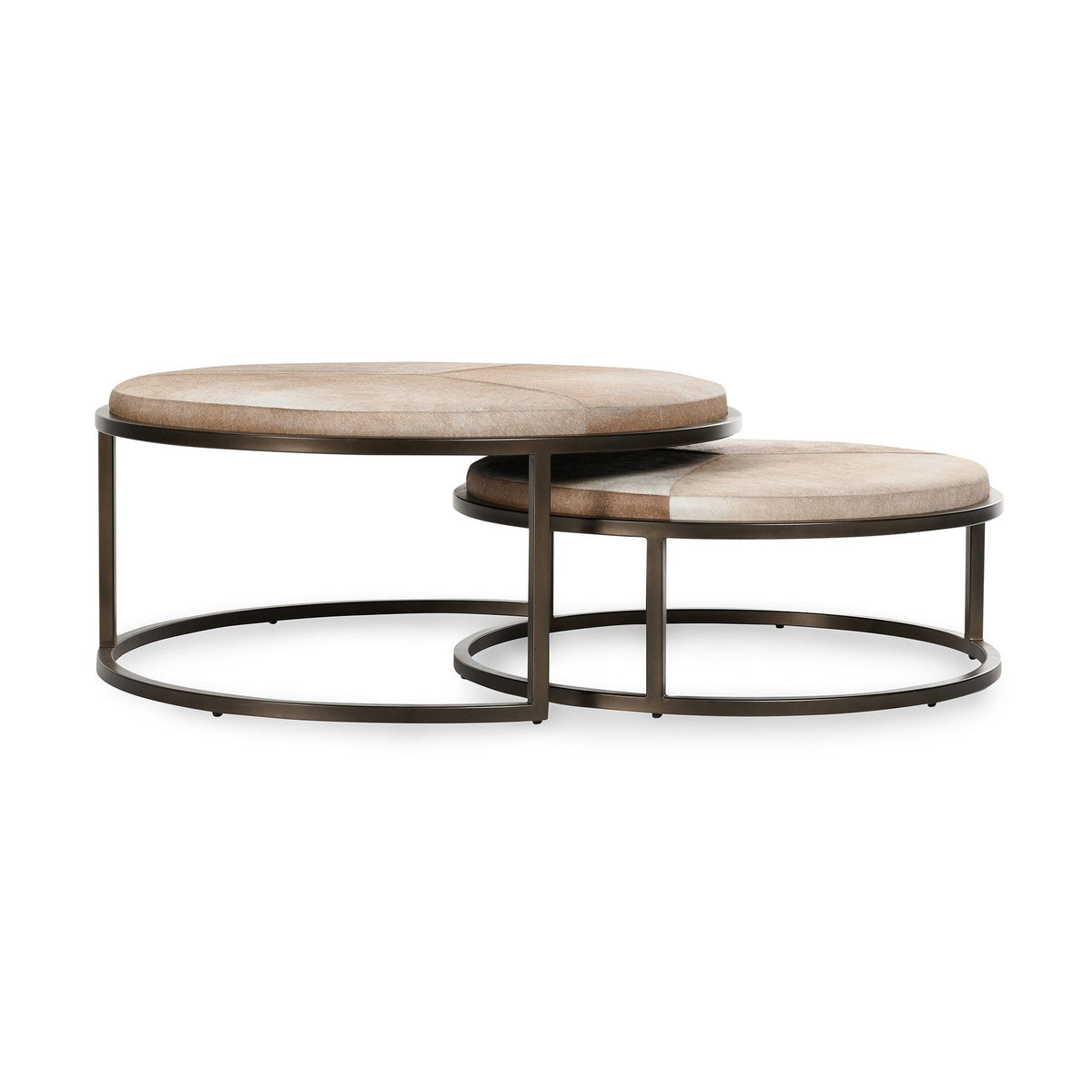 Hayword - Hide Nesting Coffee Tables - Canyon Sand - Select Living Furniture - Nesting Tables - Classic Home - 51011898 - Hayword - Hide Nesting Coffee Tables - Canyon Sand -