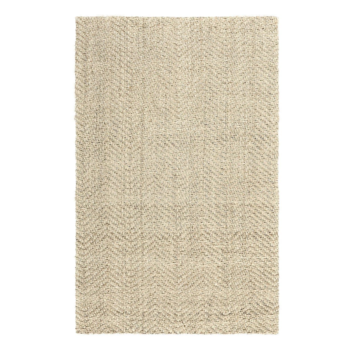 Herringbone - Jute Rug - Select Living Furniture - Area Rugs - Classic Home - 30090005 - Ivory -8' x 10' - Herringbone - Jute Rug -