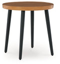 Horizon Hall - Round End Table - Two-tone Brown - Select Living Furniture - End Tables - Signature Design by Ashley® - P572-706 - Horizon Hall - Round End Table - Two-tone Brown -