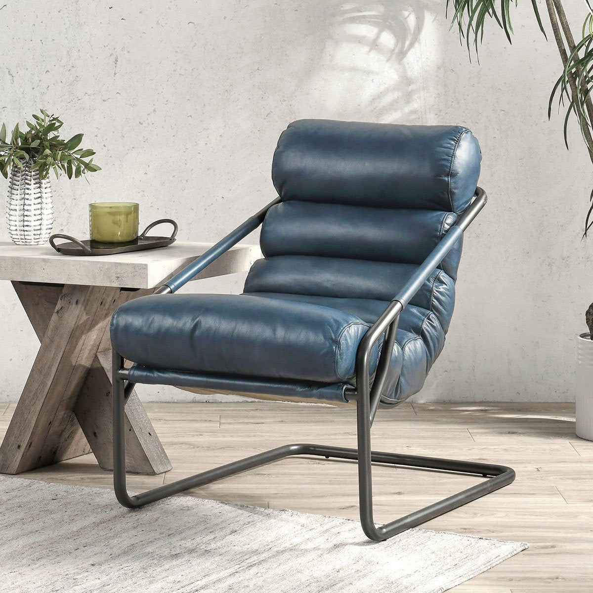 Jackson - Accent Chair - Select Living Furniture - Arm Chairs - Classic Home - 53004288 - Blue - Jackson - Accent Chair -