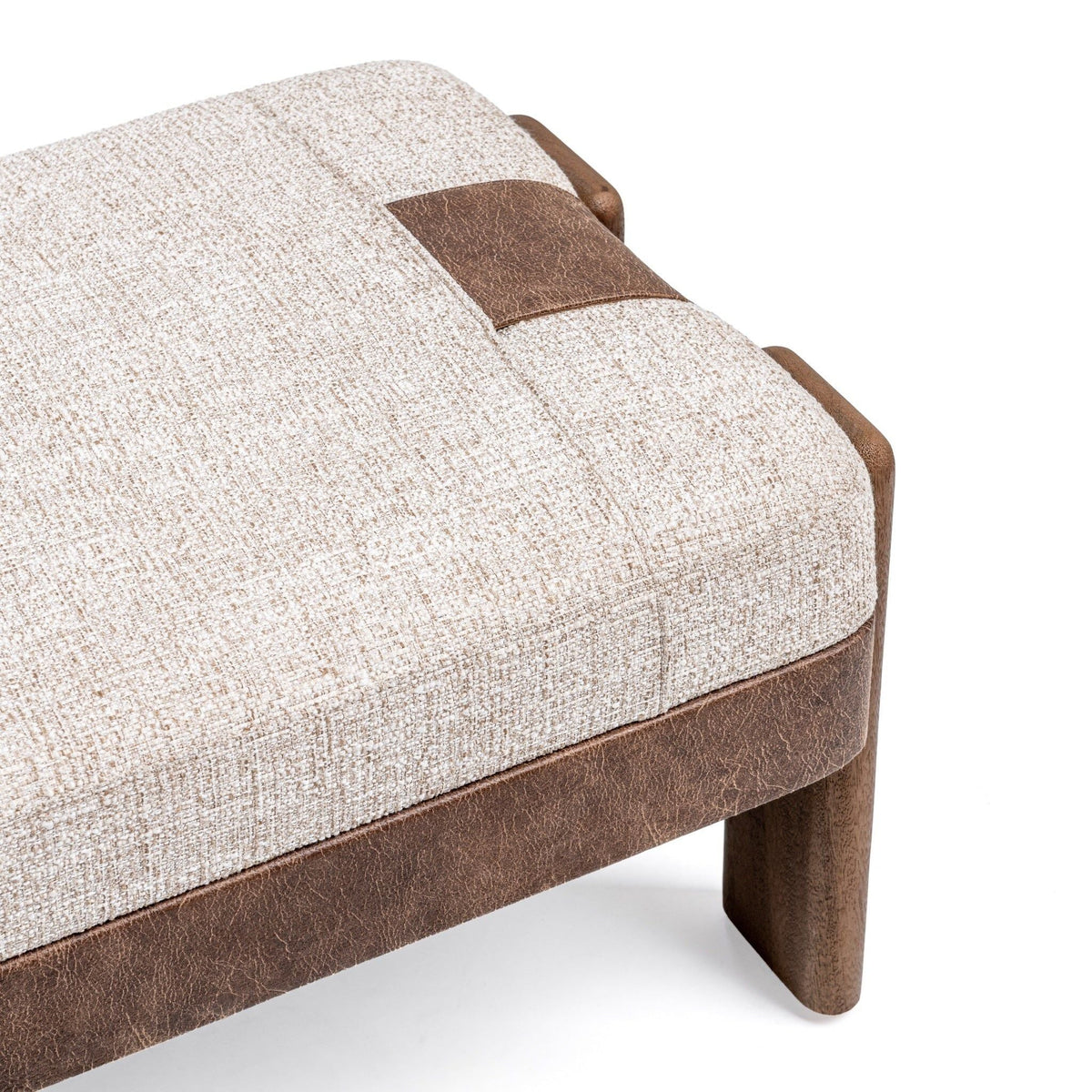 Kava - Accent Bench - Cocoa Latte - Select Living Furniture - Upholstered Benches - Classic Home - 53002146 - Kava - Accent Bench - Cocoa Latte -