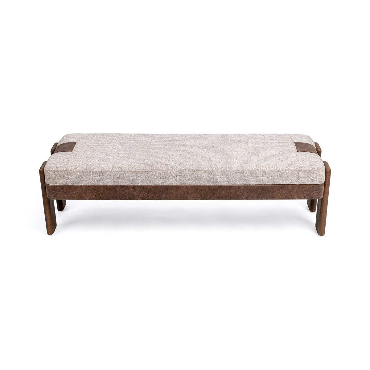 Kava - Accent Bench - Cocoa Latte - Select Living Furniture - Upholstered Benches - Classic Home - 53002146 - Kava - Accent Bench - Cocoa Latte -