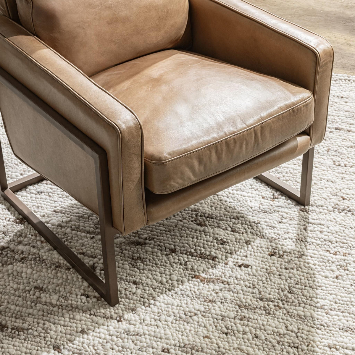 Ken - Accent Chair - Tan - Select Living Furniture - Accent Chairs - Classic Home - 53006528 - Ken - Accent Chair - Tan -