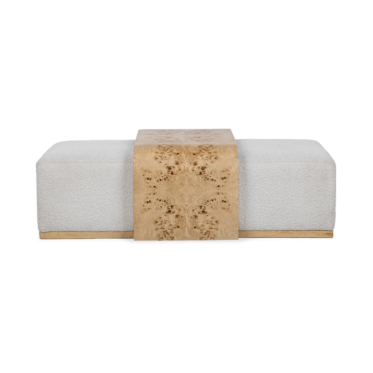 Kenan - Rectangle Ottoman Coffee Table - Creamy Ivory - Select Living Furniture - Coffee Table Ottomans - Classic Home - 51031778 - Kenan - Rectangle Ottoman Coffee Table - Creamy Ivory -