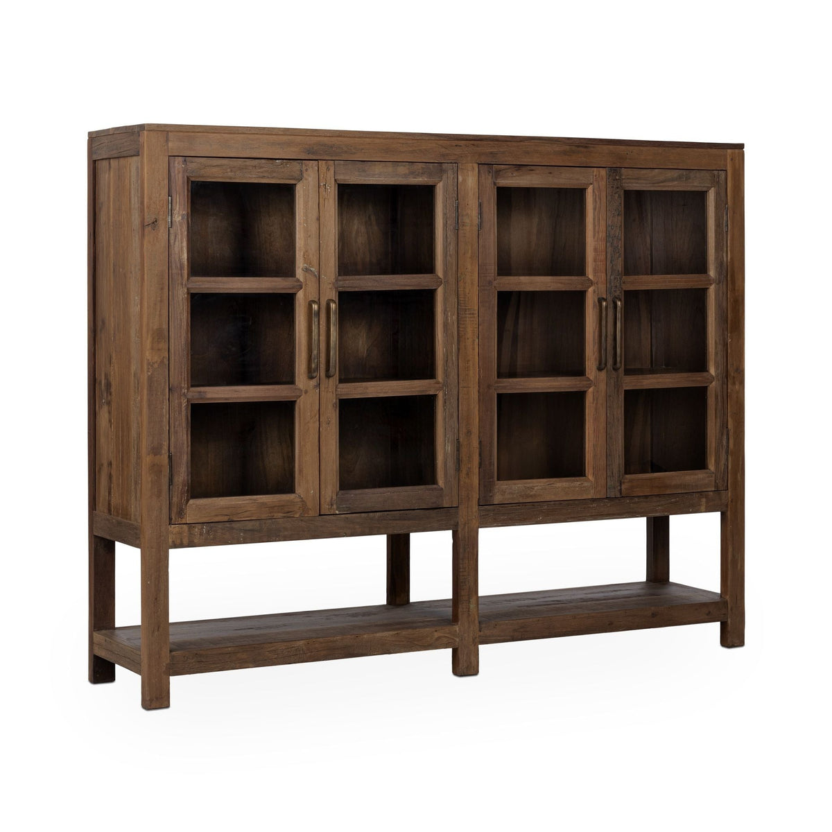 Kharga - 4 Door Cabinet - Natural - Select Living Furniture - Accent Cabinets - Classic Home - 52010987 - Kharga - 4 Door Cabinet - Natural -