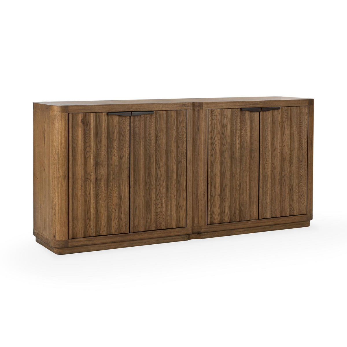 Labelle - 4 Door Buffet - Tan Oak - Select Living Furniture - Buffets - Classic Home - 52004225 - Labelle - 4 Door Buffet - Tan Oak -