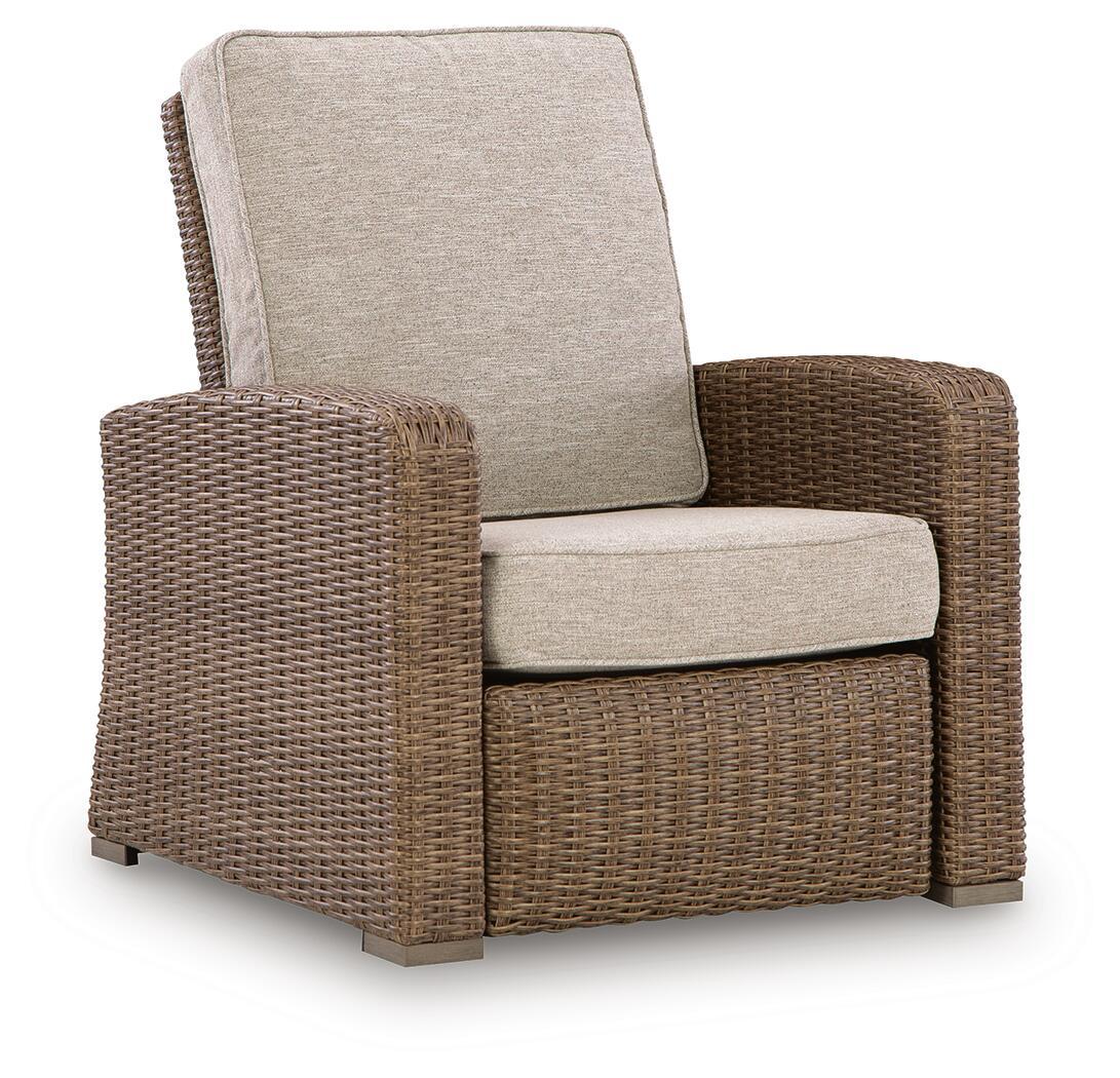 Laguna Heights - Recliner - Beige - Select Living Furniture - Arm Chairs - Signature Design by Ashley® - PCP790-825 - Laguna Heights - Recliner - Beige -