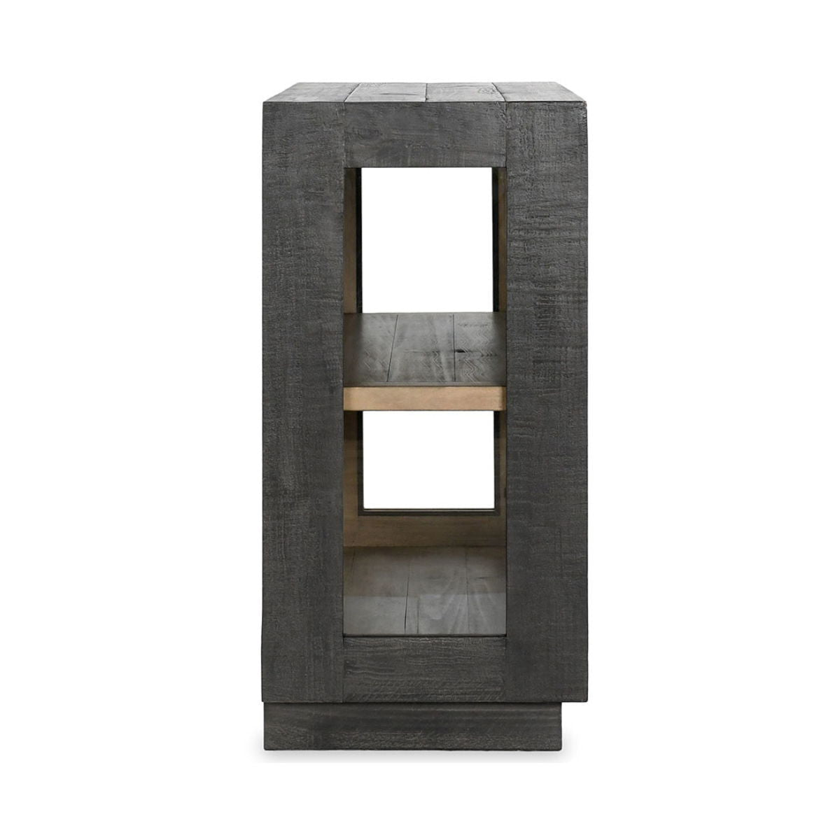 Larson - Reclaimed Pine 2 Door Cabinet - Select Living Furniture - Accent Cabinets - Classic Home - 52004144 - Antique Black - Larson - Reclaimed Pine 2 Door Cabinet -
