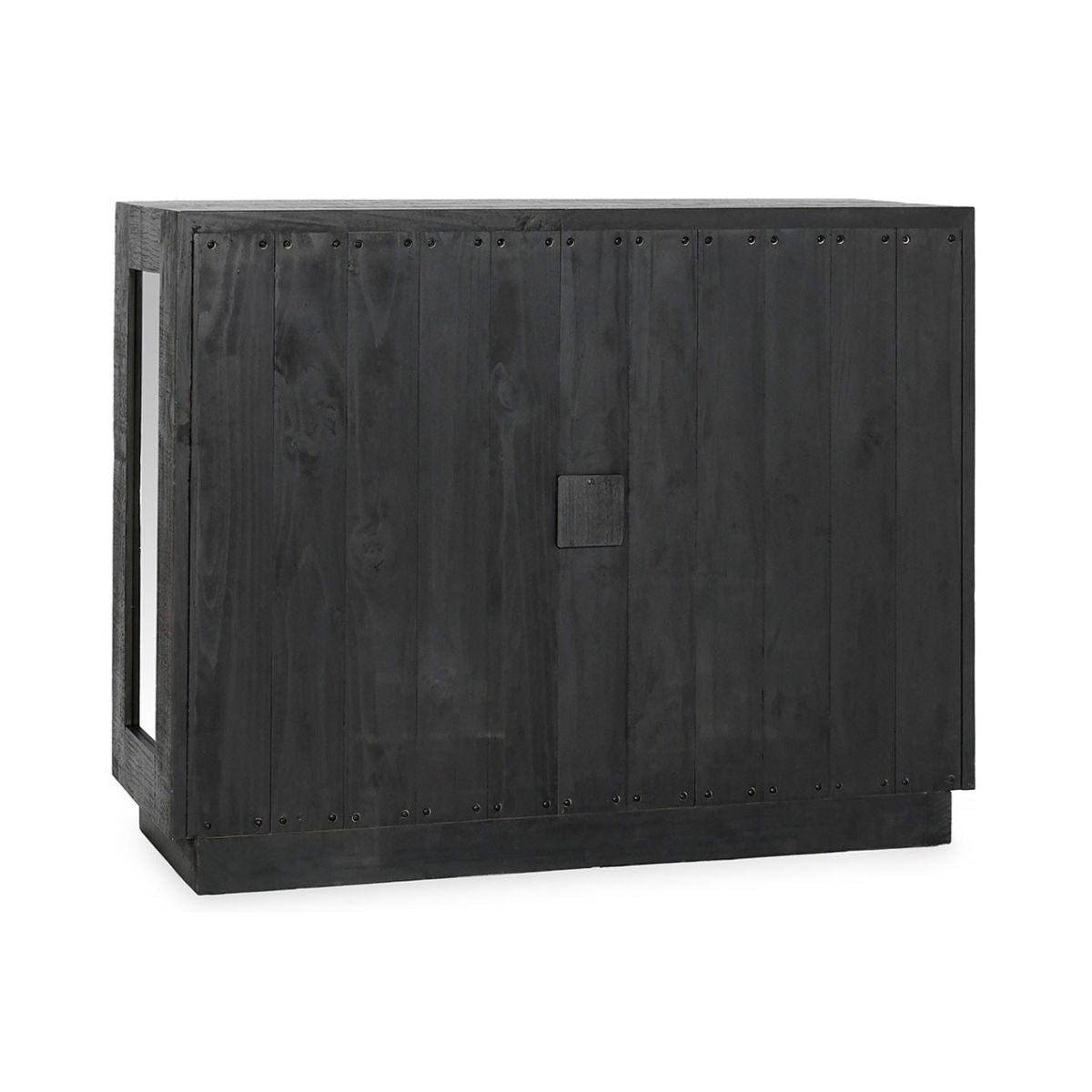 Larson - Reclaimed Pine 2 Door Cabinet - Select Living Furniture - Accent Cabinets - Classic Home - 52004144 - Antique Black - Larson - Reclaimed Pine 2 Door Cabinet -