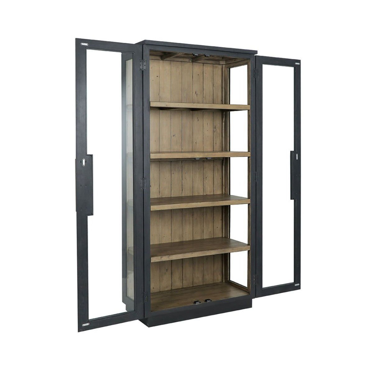 Larson - Tall Cabinet - Select Living Furniture - Curio Cabinets - Classic Home - 52004079 - Black - Larson - Tall Cabinet -