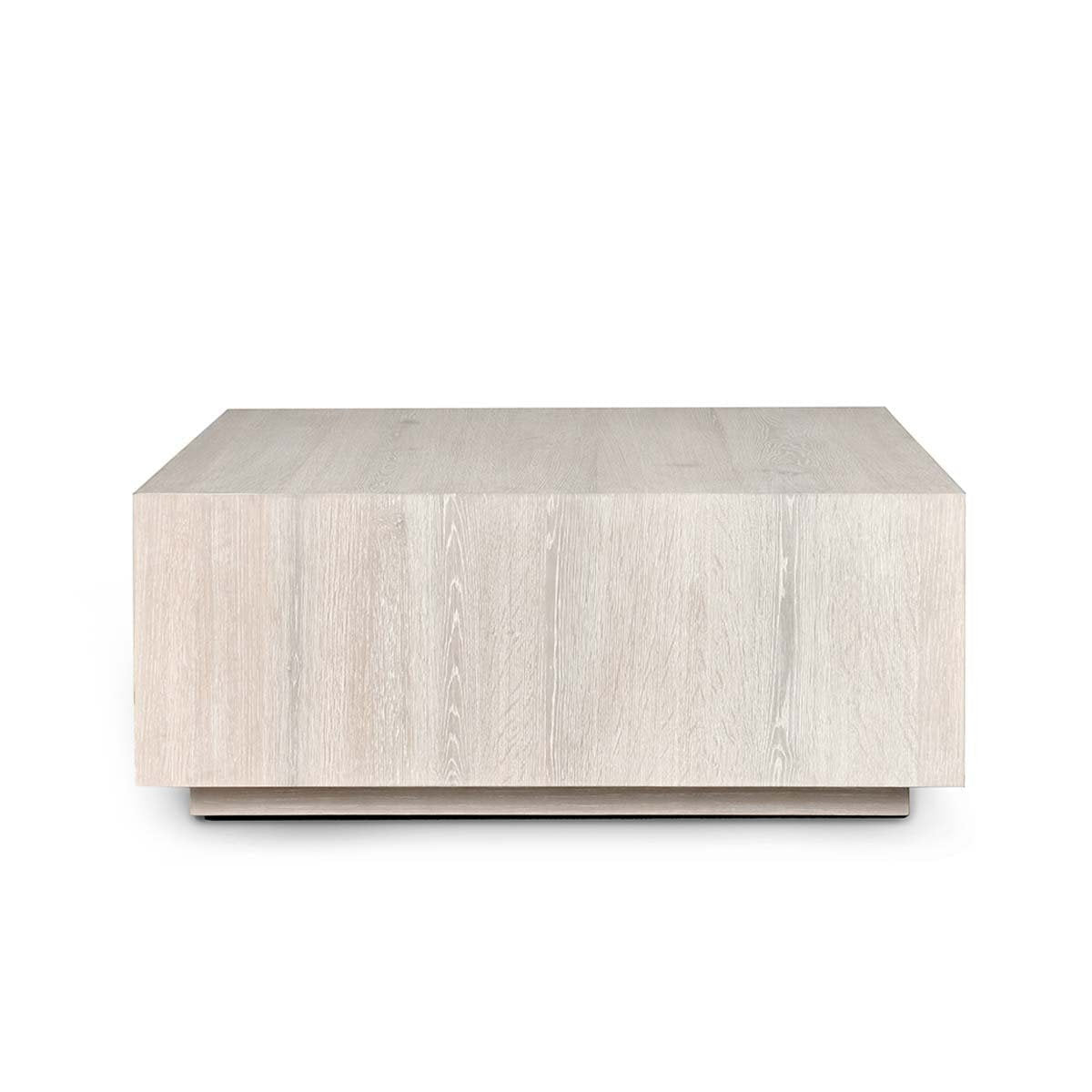 Layne - Square Coffee Table With Casters - Select Living Furniture - Coffee Tables - Classic Home - 51031407 - White Wash - Layne - Square Coffee Table With Casters -