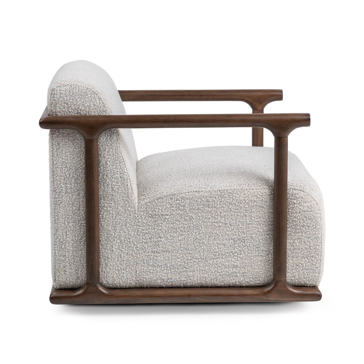 Lucia - Swivel Chair - Select Living Furniture - Swivel Chairs - Classic Home - 53006723 - Ivory - Lucia - Swivel Chair -