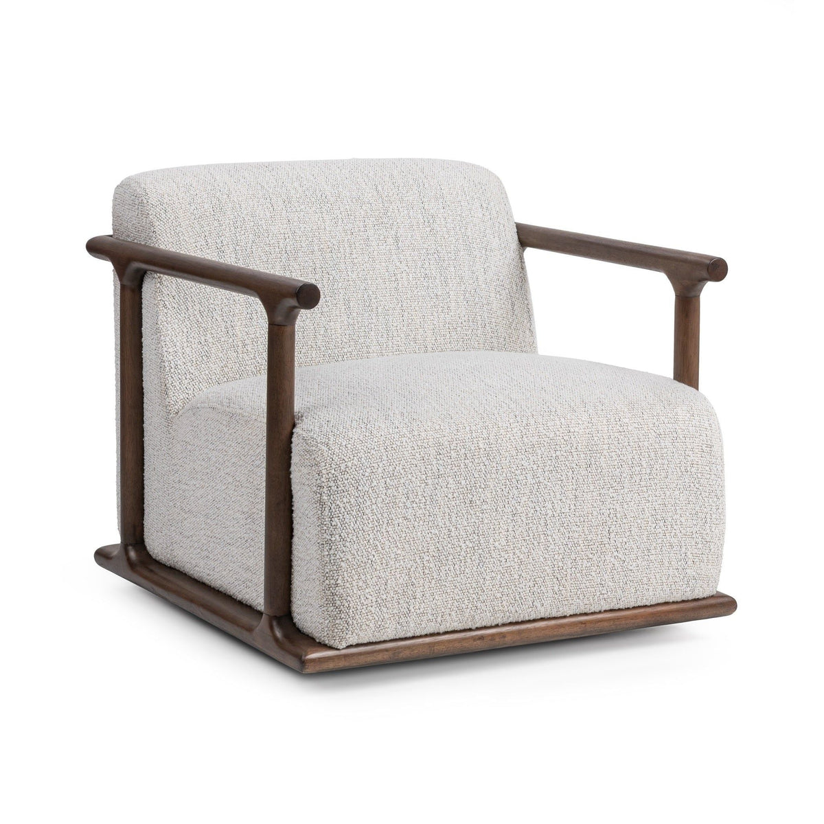 Lucia - Swivel Chair - Select Living Furniture - Swivel Chairs - Classic Home - 53006723 - Ivory - Lucia - Swivel Chair -