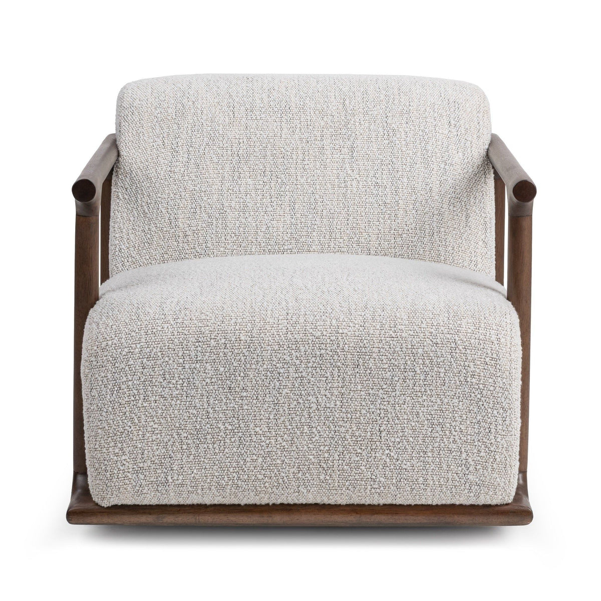 Lucia - Swivel Chair - Select Living Furniture - Swivel Chairs - Classic Home - 53006723 - Ivory - Lucia - Swivel Chair -