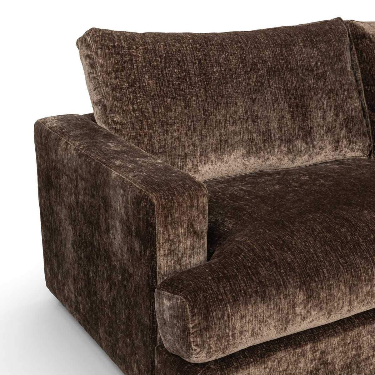 Ludwig - 5 Piece Sectional - Mossed Brown - Select Living Furniture - Stationary Sectionals - Classic Home - 4110SC52301 - Ludwig - 5 Piece Sectional - Mossed Brown -