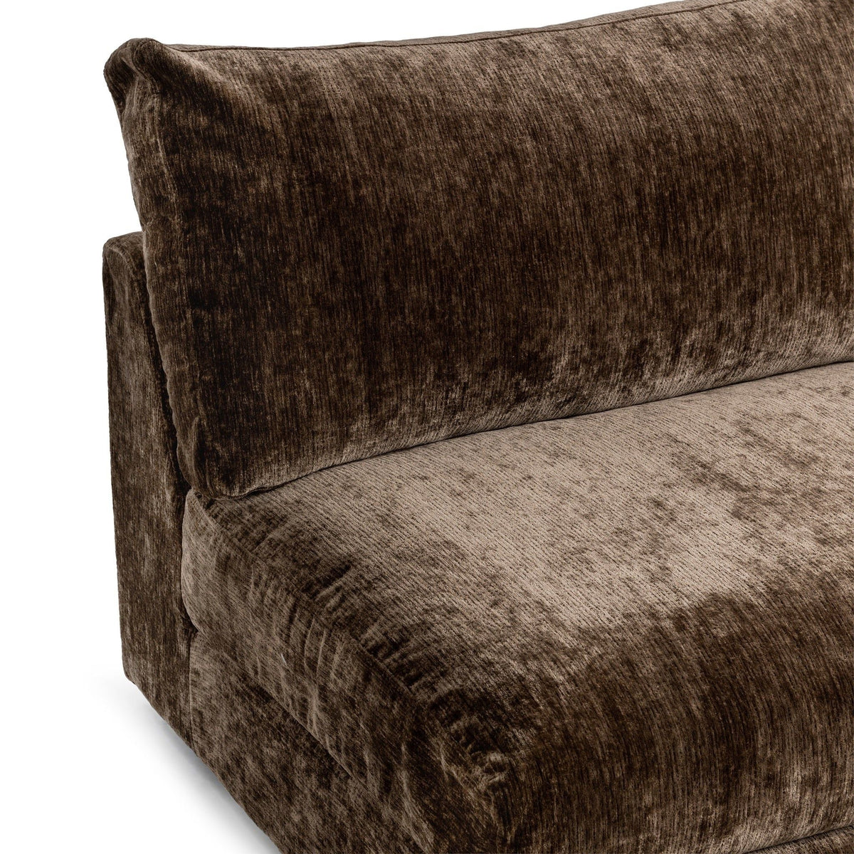 Ludwig - Armless Chair - Mossed Brown - Select Living Furniture - Armless Chairs - Classic Home - 41105322301 - Ludwig - Armless Chair - Mossed Brown -