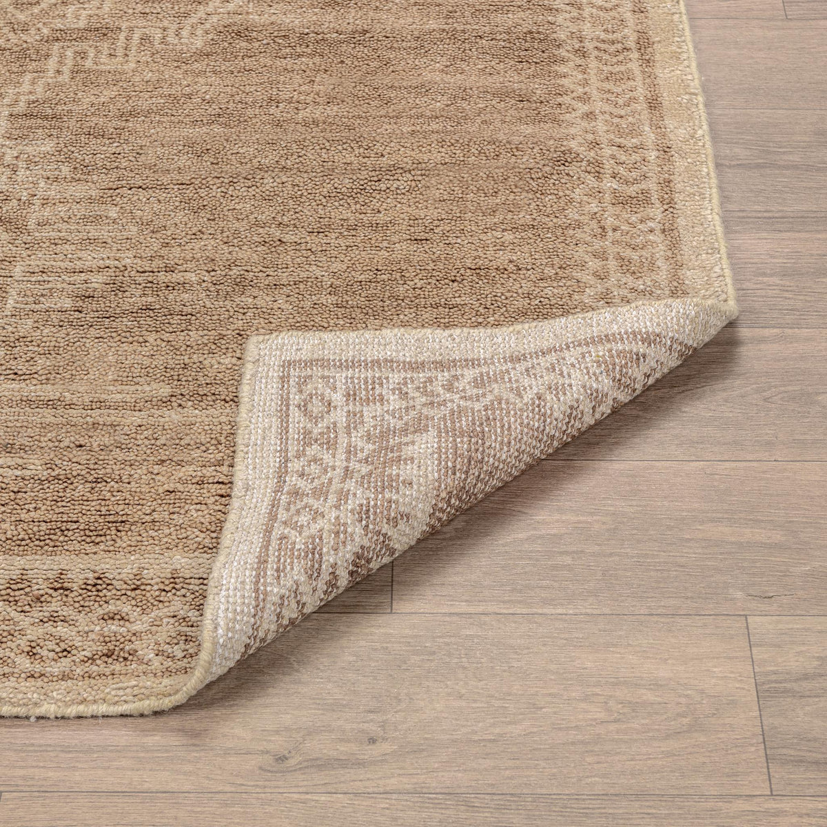 Luxor - Cairo Hand-Knotted Rug - Select Living Furniture - Area Rugs - Classic Home - 30092060 - Desert Brown -2' x 3' - Luxor - Cairo Hand-Knotted Rug -