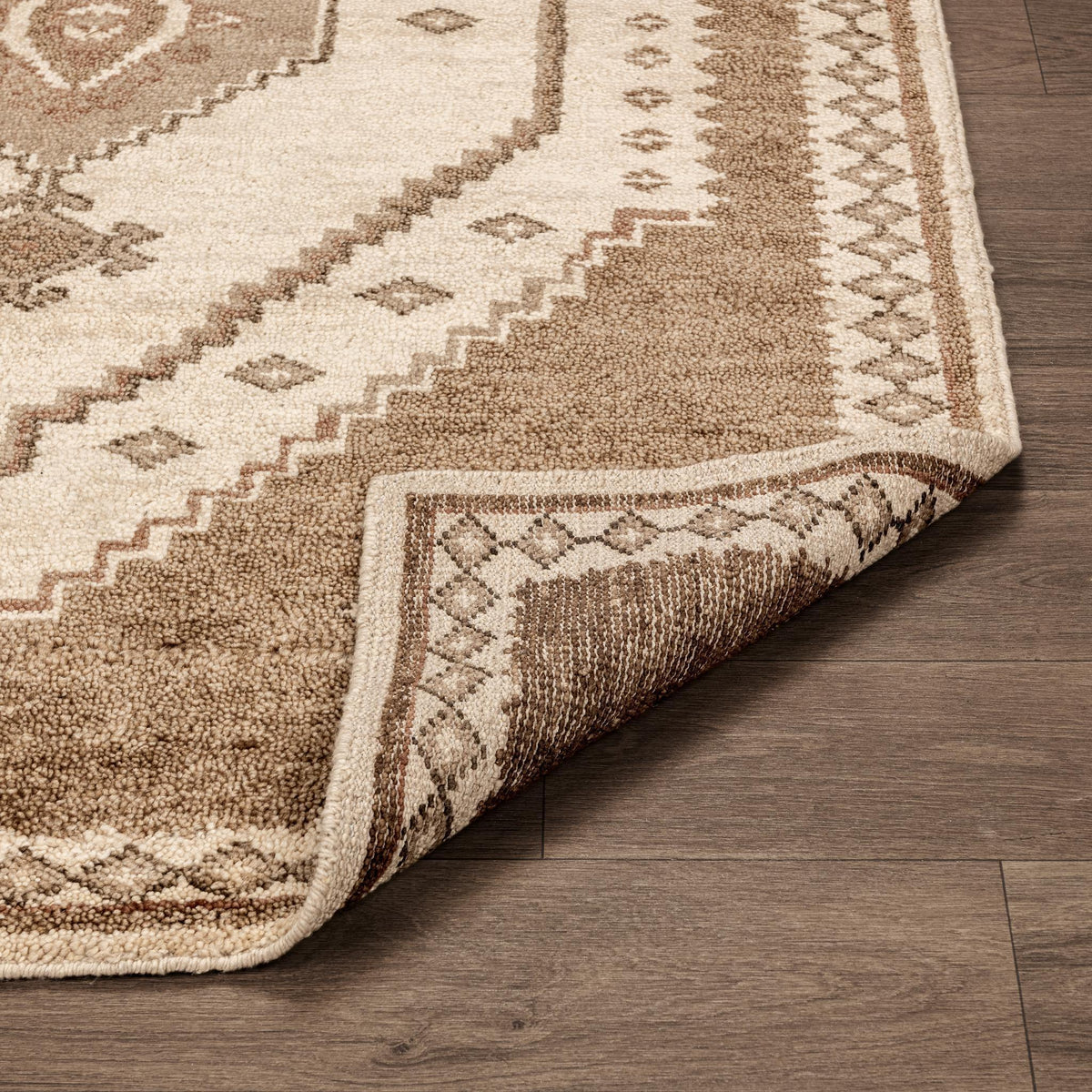 Luxor - Hand-Knotted Rug - Select Living Furniture - Area Rugs - Classic Home - 30092070 - Desert Brown -2' x 3' - Luxor - Hand-Knotted Rug -