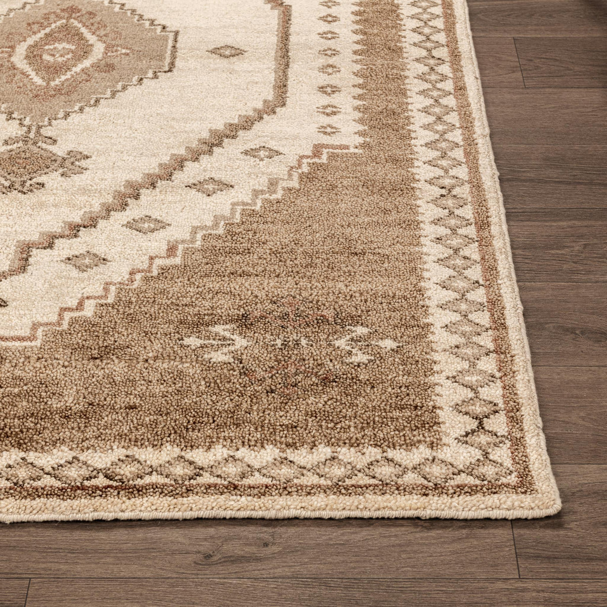 Luxor - Hand-Knotted Rug - Select Living Furniture - Area Rugs - Classic Home - 30092070 - Desert Brown -2' x 3' - Luxor - Hand-Knotted Rug -