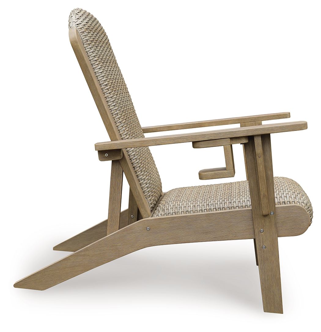 Marina Sun - Adirondack Chair - Beige - Select Living Furniture - Arm Chairs - Signature Design by Ashley® - PCP204-898 - Marina Sun - Adirondack Chair - Beige -