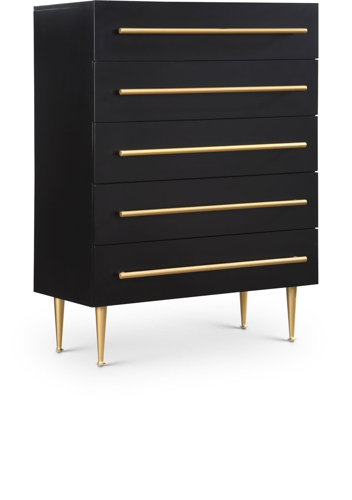 Marisol - Chest - Black - Select Living Furniture - Accent Chests - Meridian Furniture - 844Black-CH - Marisol - Chest - Black -