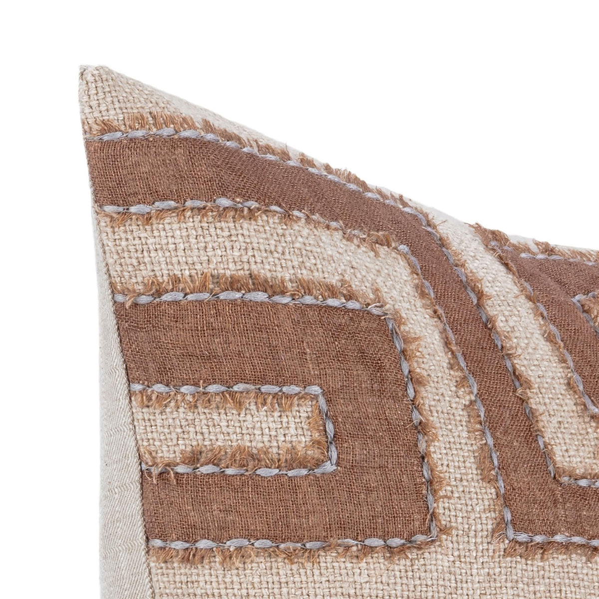 Mateo - VC Pillow - Select Living Furniture - Accent Pillows - Villa - V320051 - Sepia Brown -20" x 14" - Mateo - VC Pillow -