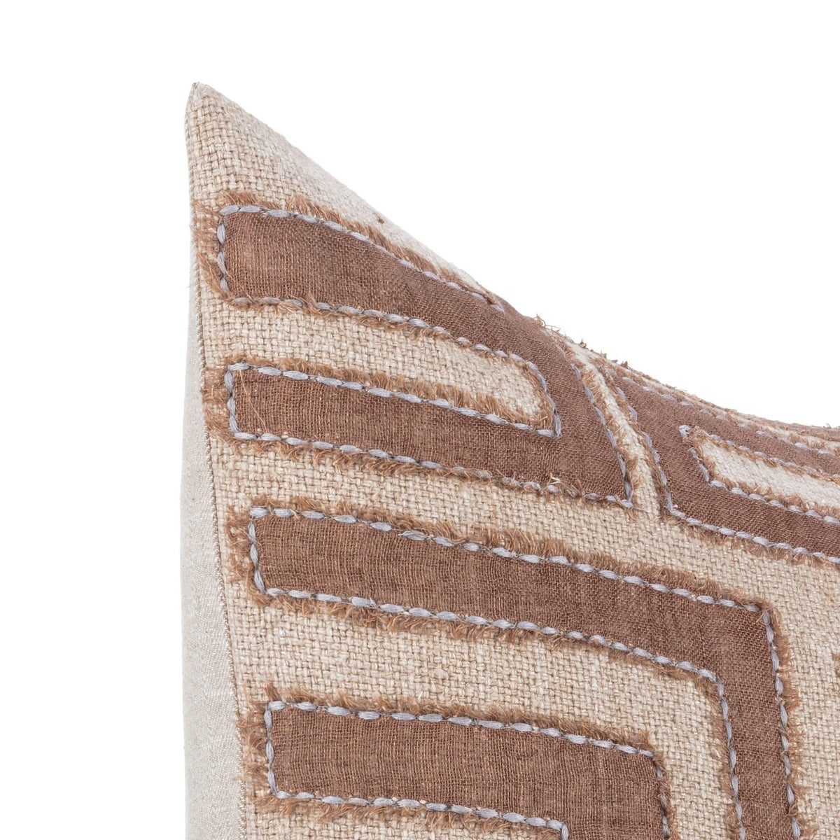 Mateo - VC Pillow - Select Living Furniture - Accent Pillows - Villa - V320051 - Sepia Brown -20" x 14" - Mateo - VC Pillow -