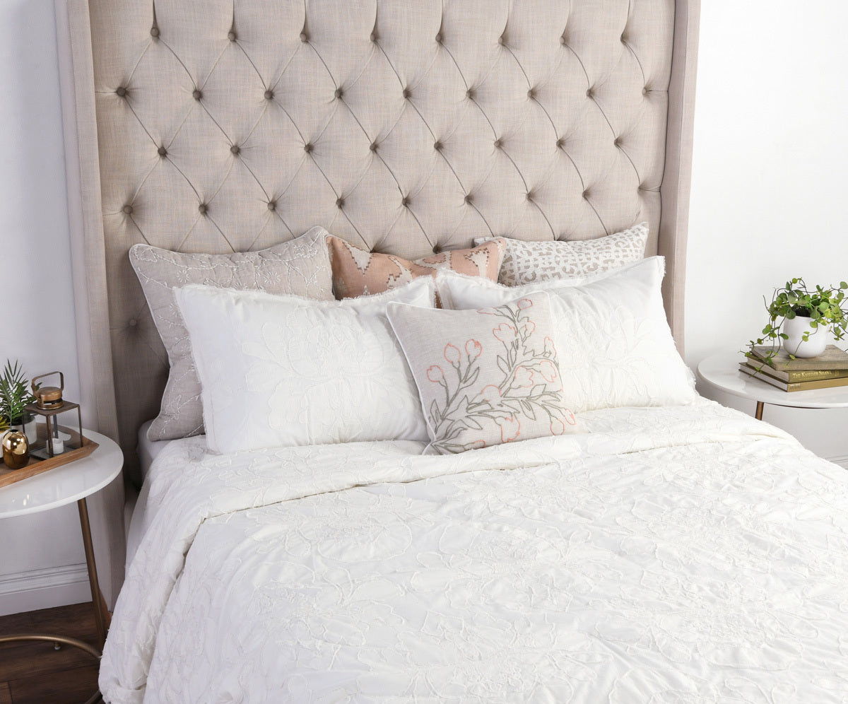 Matira - Standard Sham - Antique Cream - Select Living Furniture - Duvet Covers & Shams - Villa - SS10467 - Matira - Standard Sham - Antique Cream -