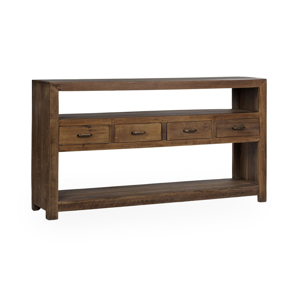 Mattai - 4 Drawer Console Table - Natural - Select Living Furniture - Console Tables - Classic Home - 59972101 - Mattai - 4 Drawer Console Table - Natural -