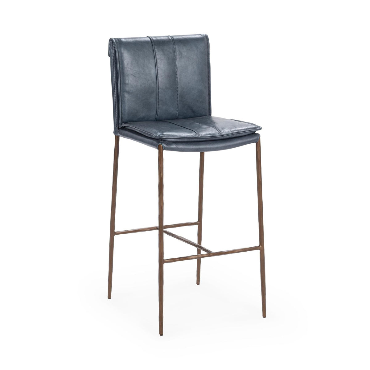 Mayer - Bar Stool - Select Living Furniture - Bar Height (28"-30") - Classic Home - 53006506 - Blue -Bar Height (28"-30") - Mayer - Bar Stool -