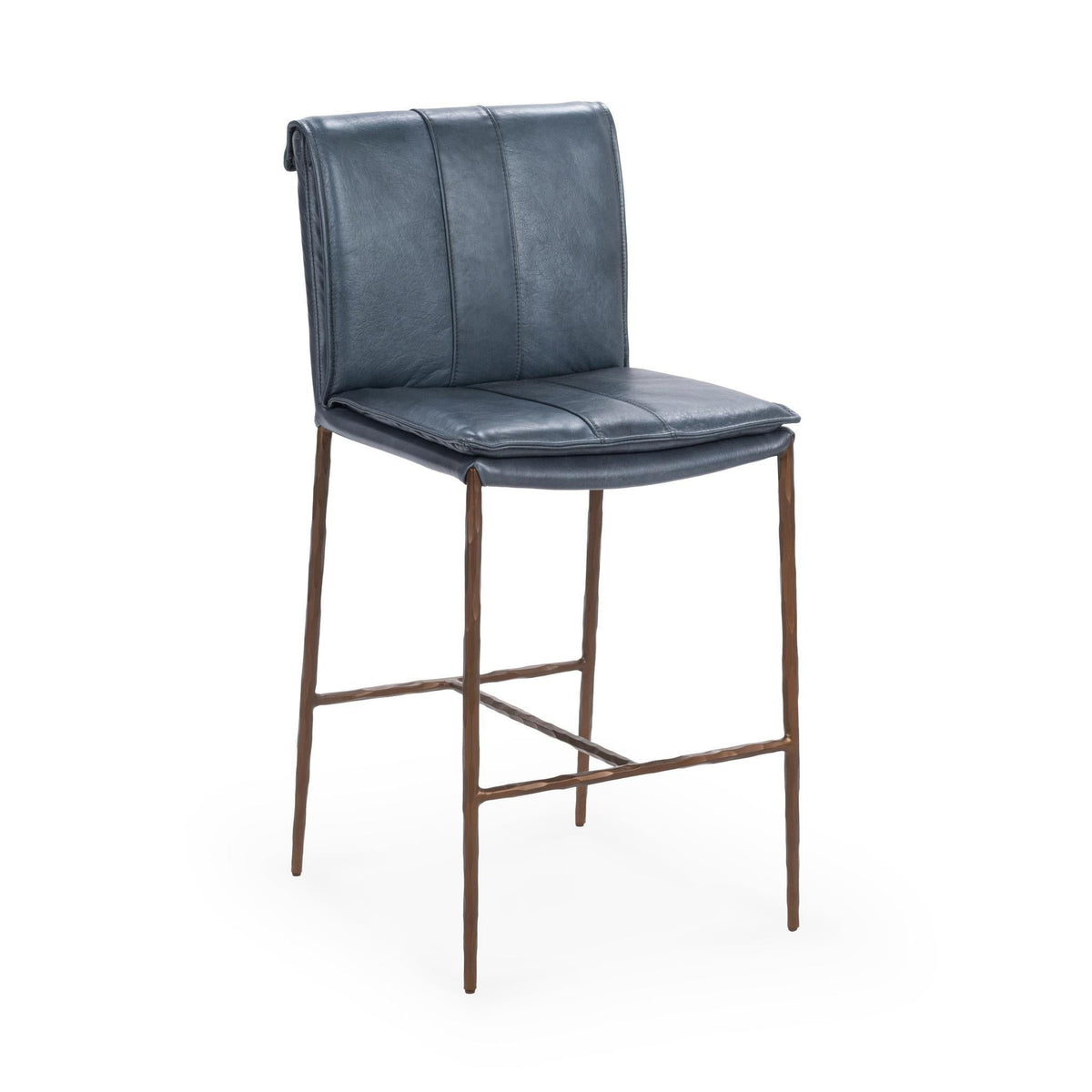 Mayer - Bar Stool - Select Living Furniture - Bar Height (28"-30") - Classic Home - 53006505 - Blue -Counter Height (24"-27") - Mayer - Bar Stool -