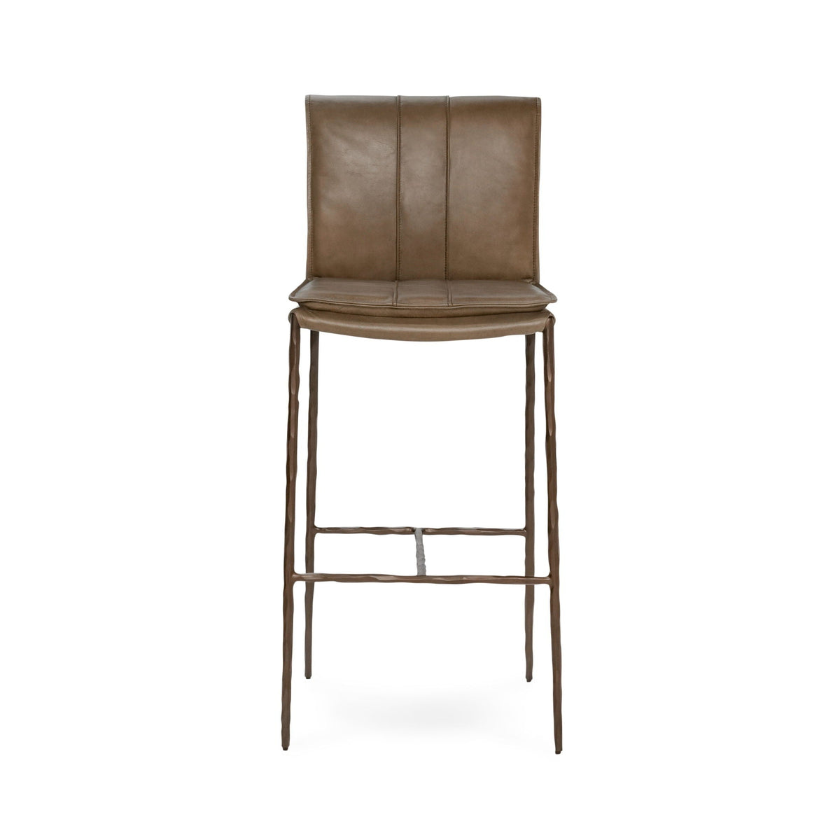 Mayer - Bar Stool - Select Living Furniture - Bar Height (28"-30") - Classic Home - 53004332 - Tan -Bar Height (28"-30") - Mayer - Bar Stool -
