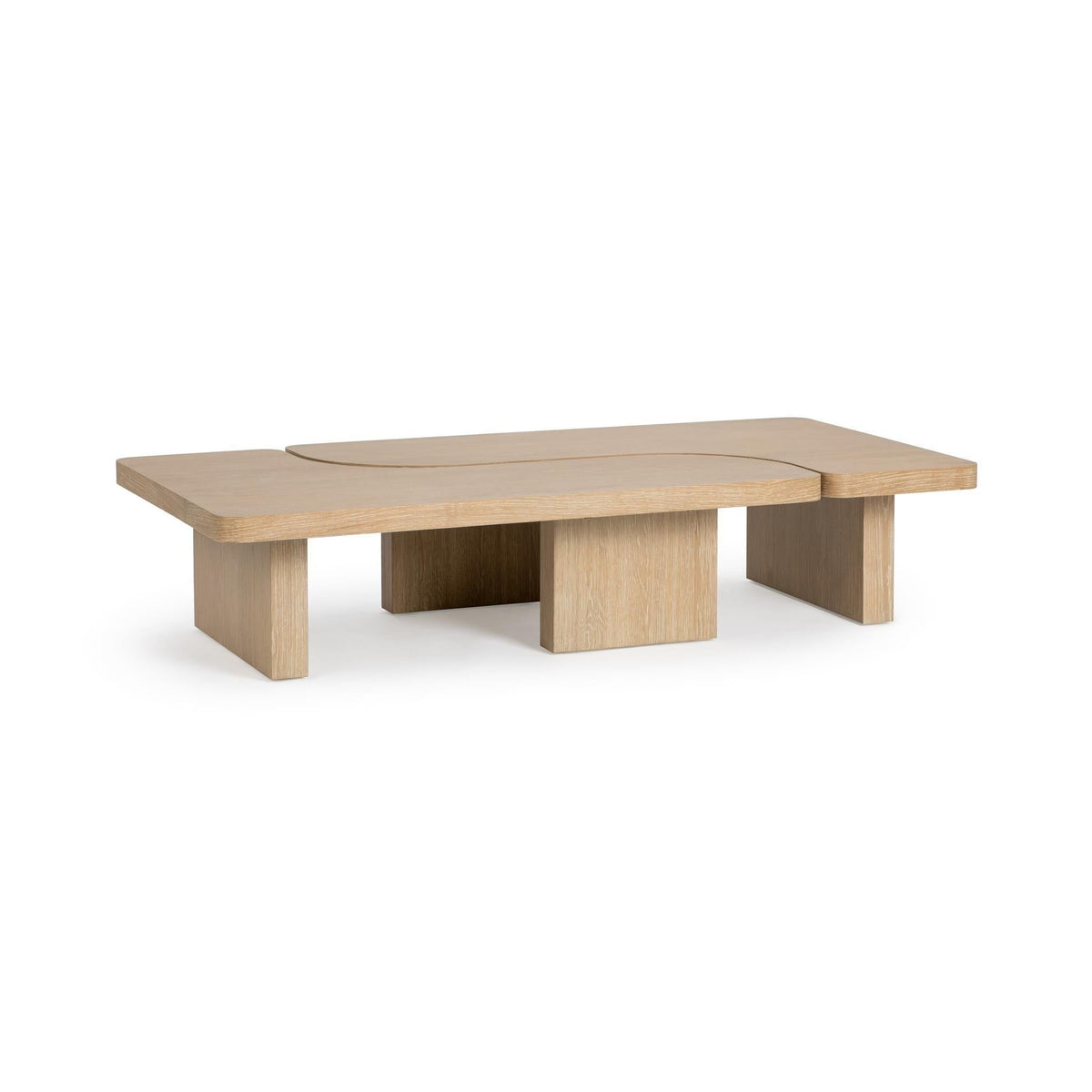 Melina - Coffee Table - Select Living Furniture - Coffee Tables - Classic Home - 51031866 - Coastal Drift -71"W x 35"D x 15"H - Melina - Coffee Table -