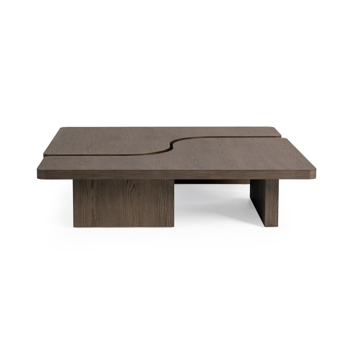 Melina - Coffee Table - Select Living Furniture - Coffee Tables - Classic Home - 51031866 - Coastal Drift -71"W x 35"D x 15"H - Melina - Coffee Table -